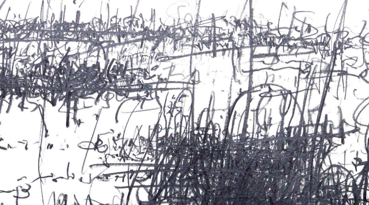 Graphitspuren